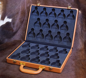 Caramel Leather Bell-shaped Watch Case-1-Le Remontoir