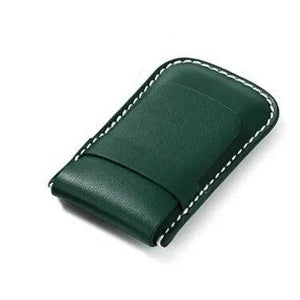 Emerald CROQ Leather Case-2-Le Remontoir