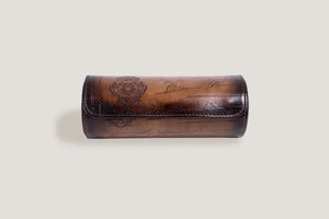 Watch Box - Brown Parchment Roll Aras-2-Le Remontoir