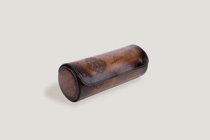 Watch Box - Brown Parchment Roll Aras-4-Le Remontoir