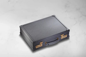 Watch Box - Master Safiano Dark Grey-2-Le Remontoir