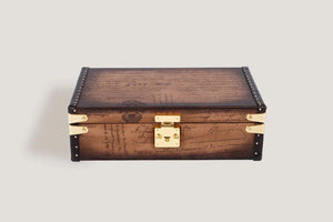 Watch Box - Petra Parchment Light Tan-4-Le Remontoir