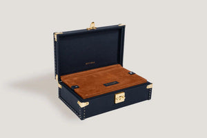 Watch Box - Petra Togo Dark Blue-4-Le Remontoir