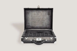 Watch Box - Trunk Parchment Grey-3-Le Remontoir