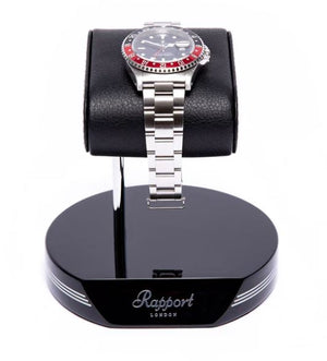 Watch Holder - Formula Black Silver-2-Le Remontoir