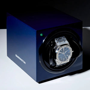 Watch Winder - Barrington Midnight Blue-2-Le Remontoir