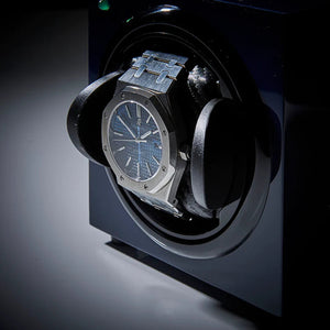 Watch Winder - Barrington Midnight Blue-3-Le Remontoir