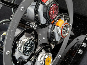 Watch Winder - Carbon Quartet-3-Le Remontoir