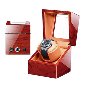 Watch Winder - Deluxe Pearwood-2-Le Remontoir