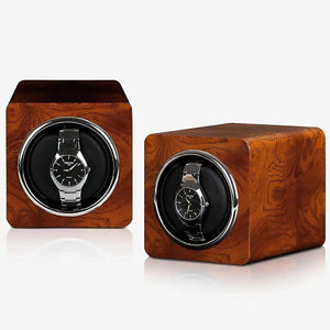 Watch Winder - Teak Prism-2-Le Remontoir