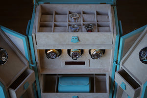 Watch Winder - Tiffany Togo Trunk-7-Le Remontoir