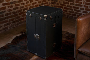 Watch Winder - Trunk Togo Black and Blue-6-Le Remontoir