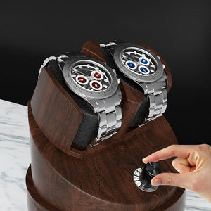 Watch Winder - Walnut Bell Dome-6-Le Remontoir