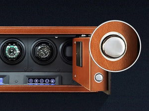 Winder Safe V34 Chestnut-4-Le Remontoir