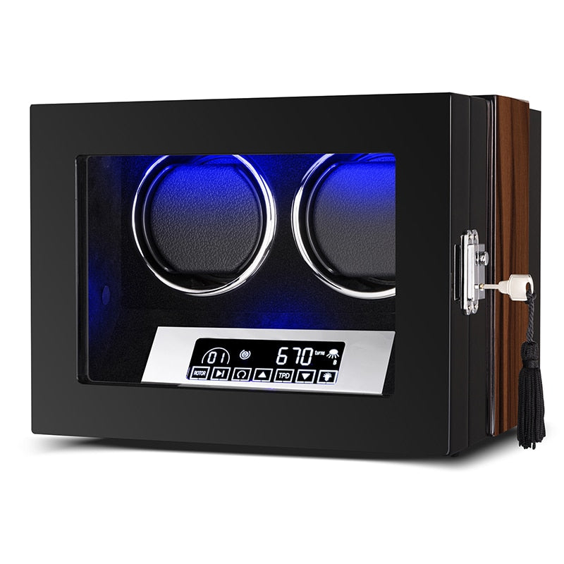 Automatic Watch Winder Macassar Duo-1-Le Remontoir