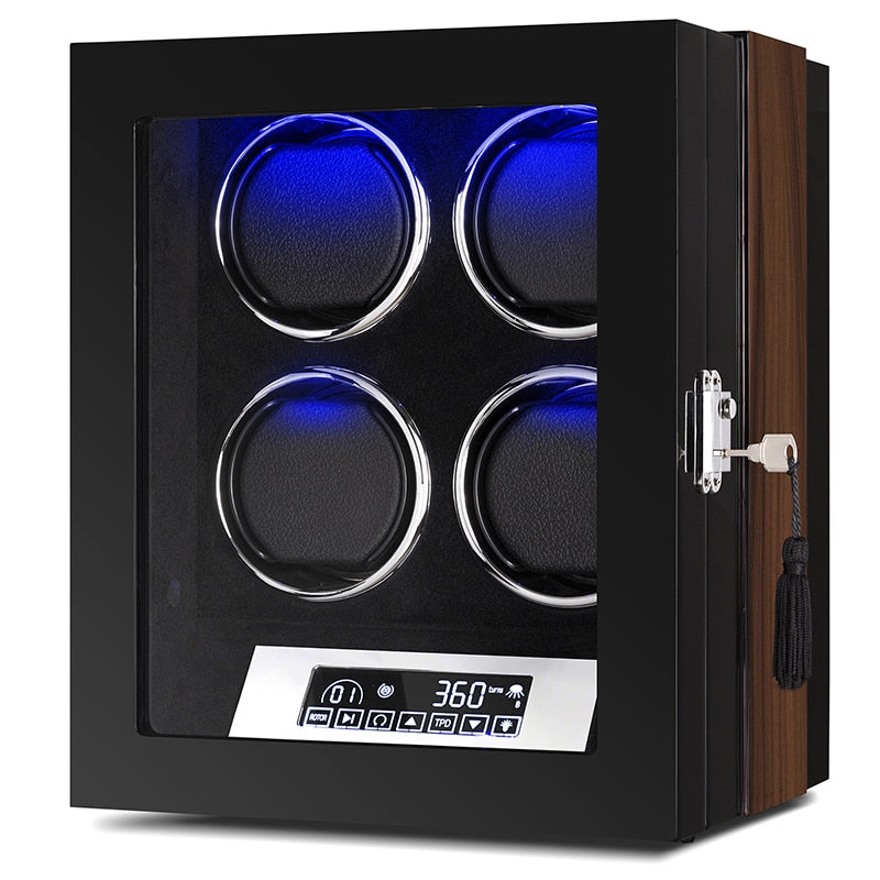 Automatic Watch Winder Macassar Quartet-1-Le Remontoir