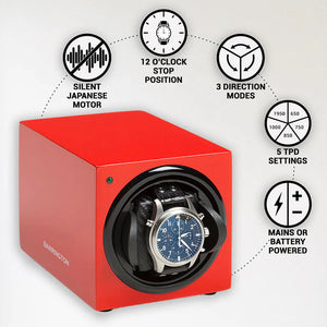 Barrington Crimpson Red Watch Winder-6-Le Remontoir