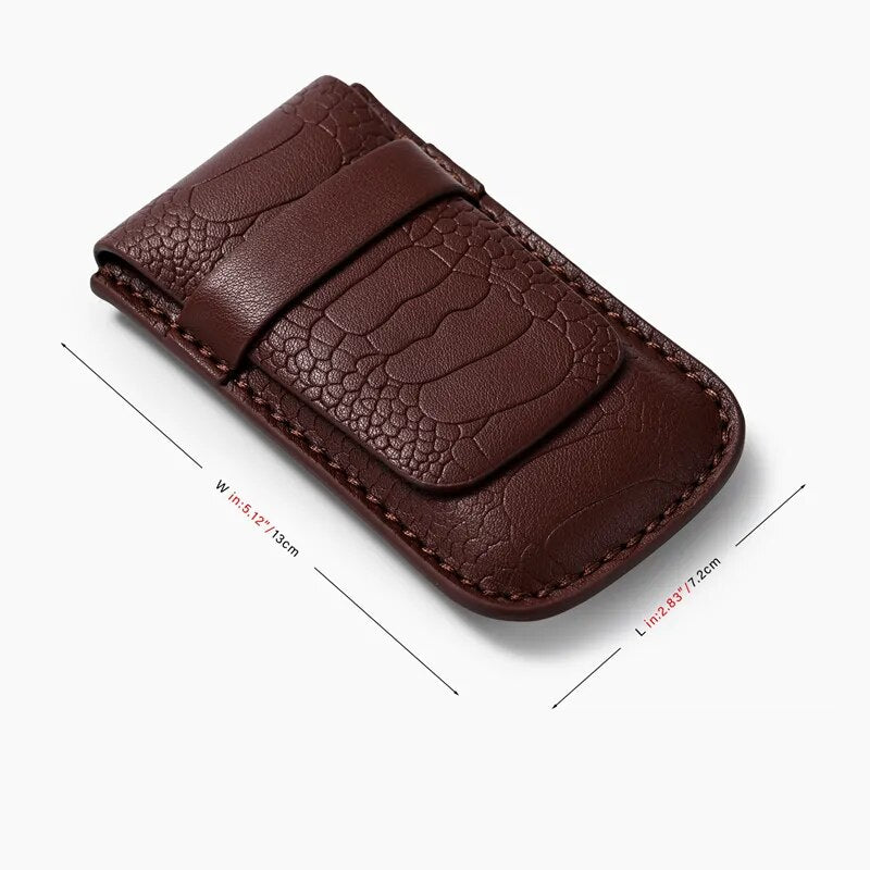 CROQ Coffee Leather Case-2-Le Remontoir