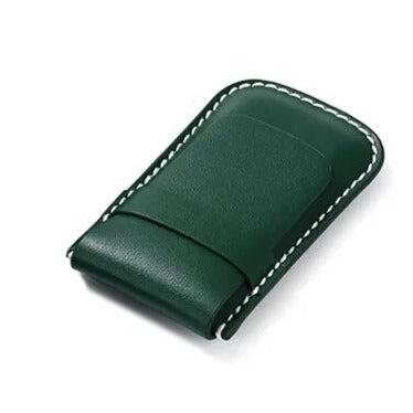 Emerald CROQ Leather Case-2-Le Remontoir