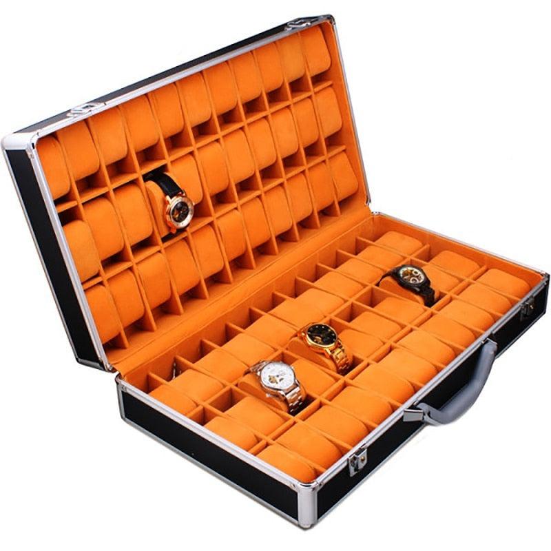 Extra 66 Watch Case Orange-1-Le Remontoir