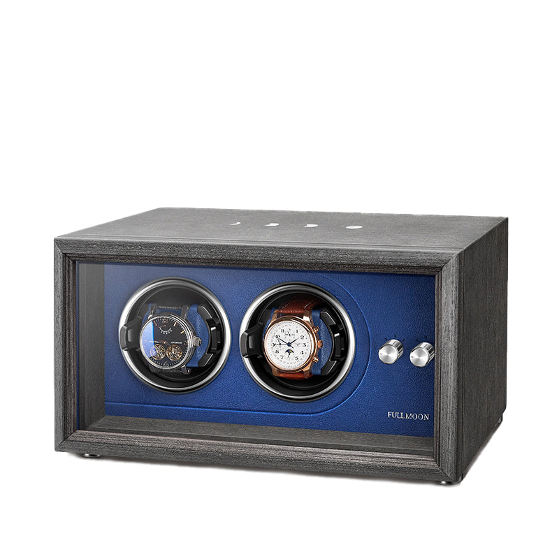 FULLMOON Sapphire Duo Watch Winder-1-Le Remontoir