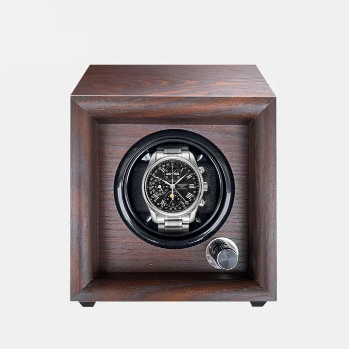 Full Wood Pin Solo Watch Winder-1-Le Remontoir