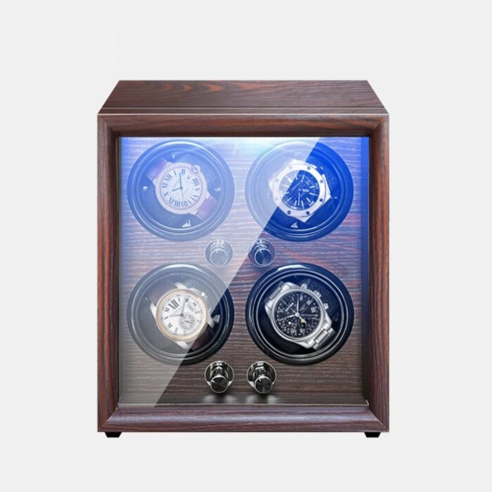 Full Wood Pin Watch Winder-1-Le Remontoir