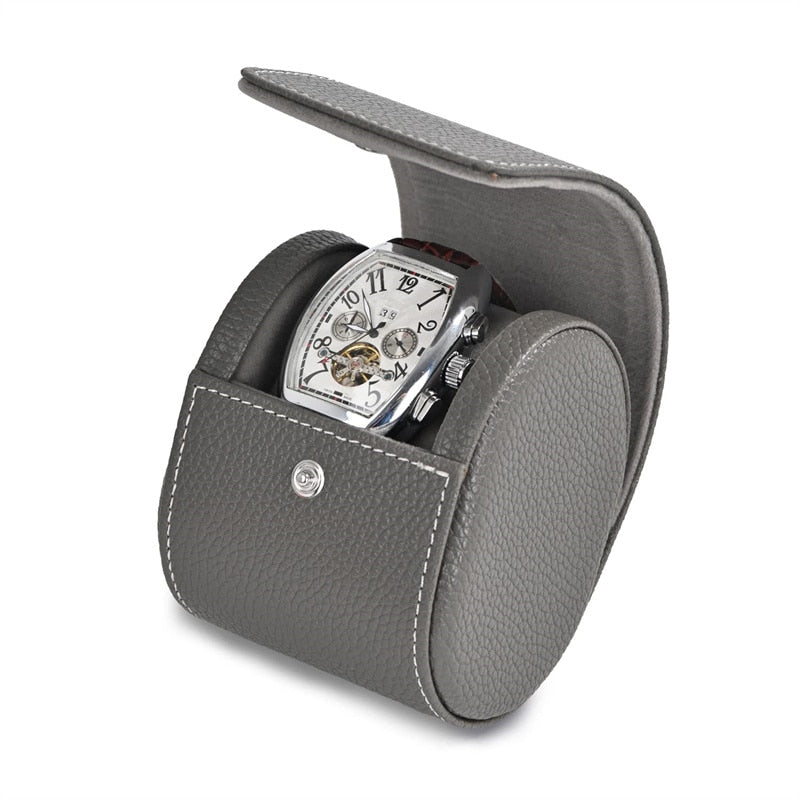 Gray Pocket Watch Box-1-Le Remontoir