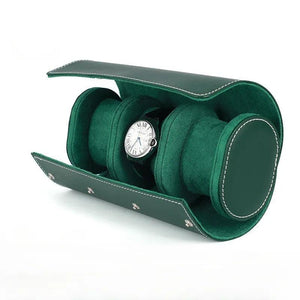 Green Trio Watch Case-2-Le Remontoir