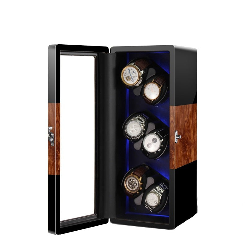 LuxuryLift Hybrid 6 Slot Automatic Watch Winder-1-Le Remontoir