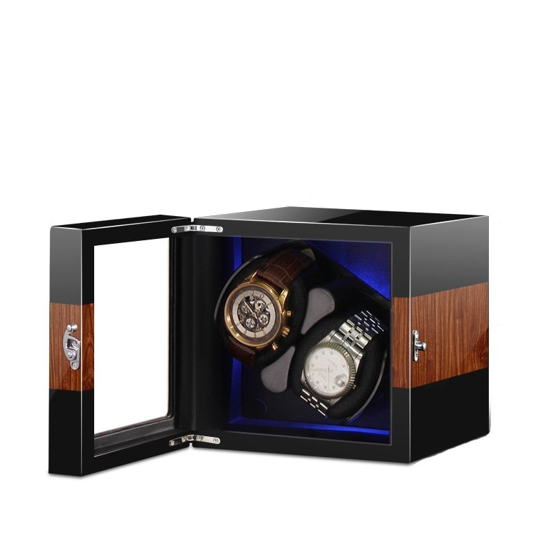 LuxuryLift Hybrid Automatic Watch Winder with 2 Slots-1-Le Remontoir