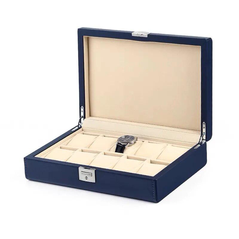 MONOCHROME Blue Watch Box-1-Le Remontoir