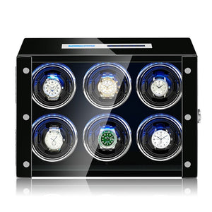 Premium Piano 6-Slot Automatic Watch Winder-1-Le Remontoir