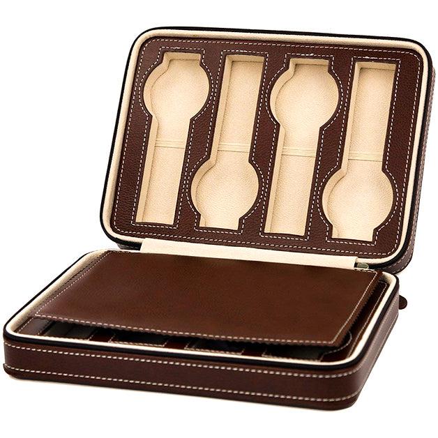 Spacious Vintage Watch Box - Travel Edition-1-Le Remontoir
