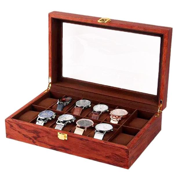 Spacious Walnut Watch Box-1-Le Remontoir