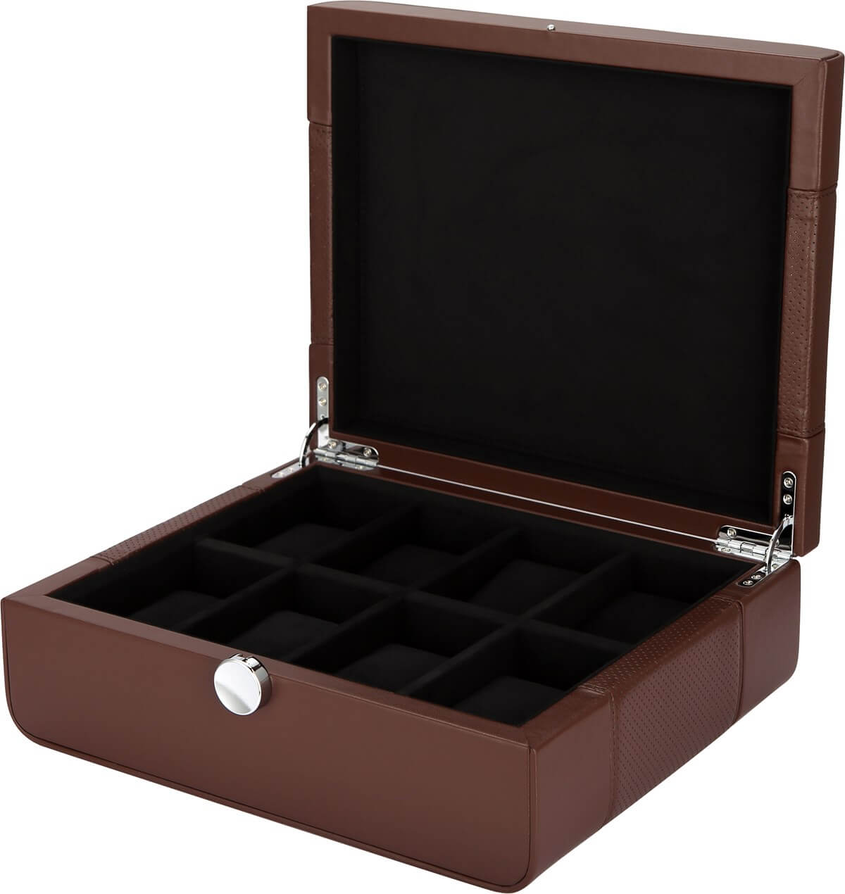 Watch Box - Benson Height Brown-1-Le Remontoir