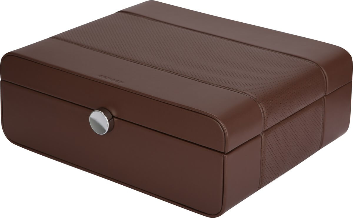 Watch Box - Benson Height Brown-2-Le Remontoir