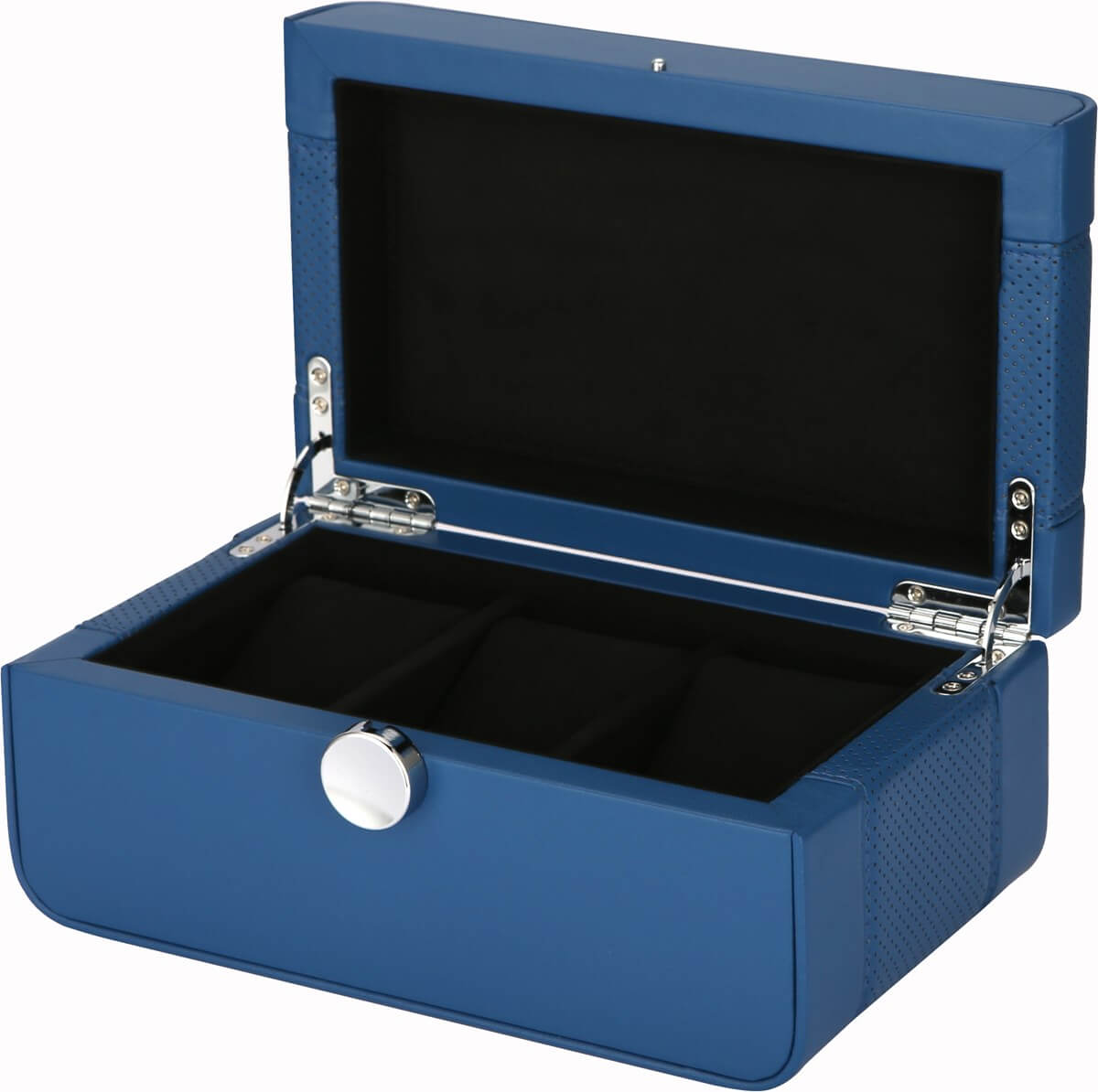 Watch Box - Benson Three Blue-1-Le Remontoir