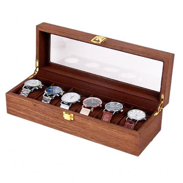 Watch Box - Classic Teak-1-Le Remontoir