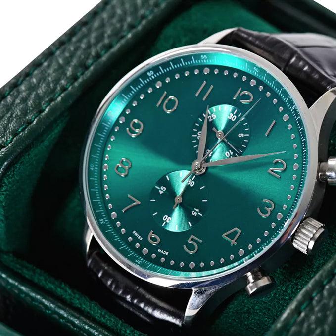 Watch Box - Emerald Cube-2-Le Remontoir