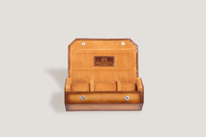 Watch Box - Galata Hexagonal Camel-3-Le Remontoir