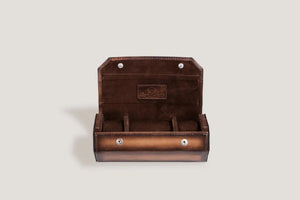 Watch Box - Galata Hexagonal Java Brown-3-Le Remontoir