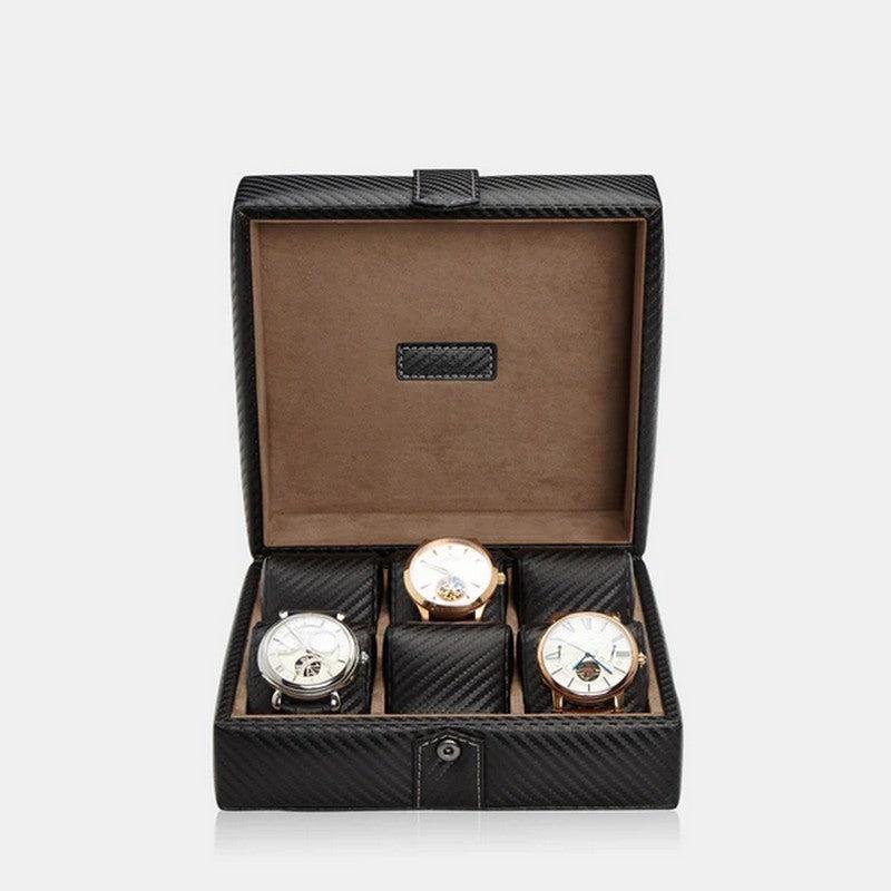 Watch Box - Gallant Carbon 6-2-Le Remontoir