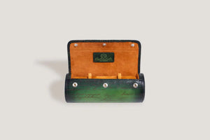 Watch Box - Green Parchment Scroll Aras Roll-3-Le Remontoir