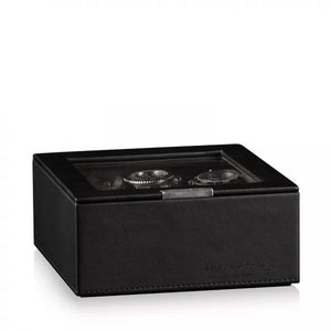 Watch Box - Heisse 6-Slot Schwarz Case-2-Le Remontoir