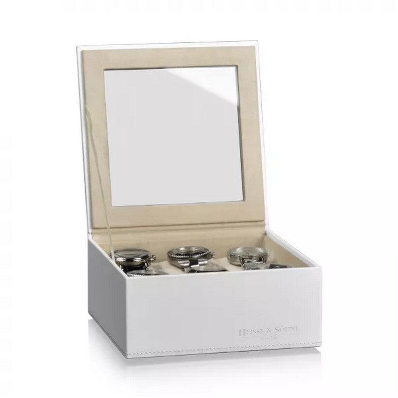 Watch Box - Heisse Case 6 White-1-Le Remontoir