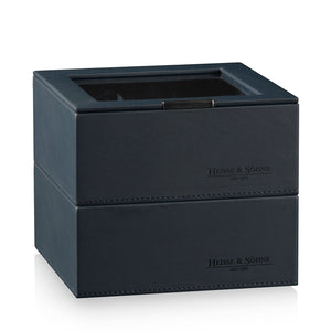 Watch Box - Heisse Double L Blue-8-Le Remontoir