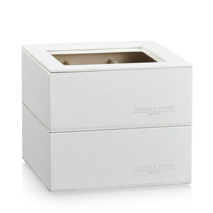 Watch Box - Heisse Double L White-1-Le Remontoir