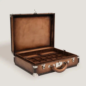 Watch Box - Java Brown Trunk-1-Le Remontoir