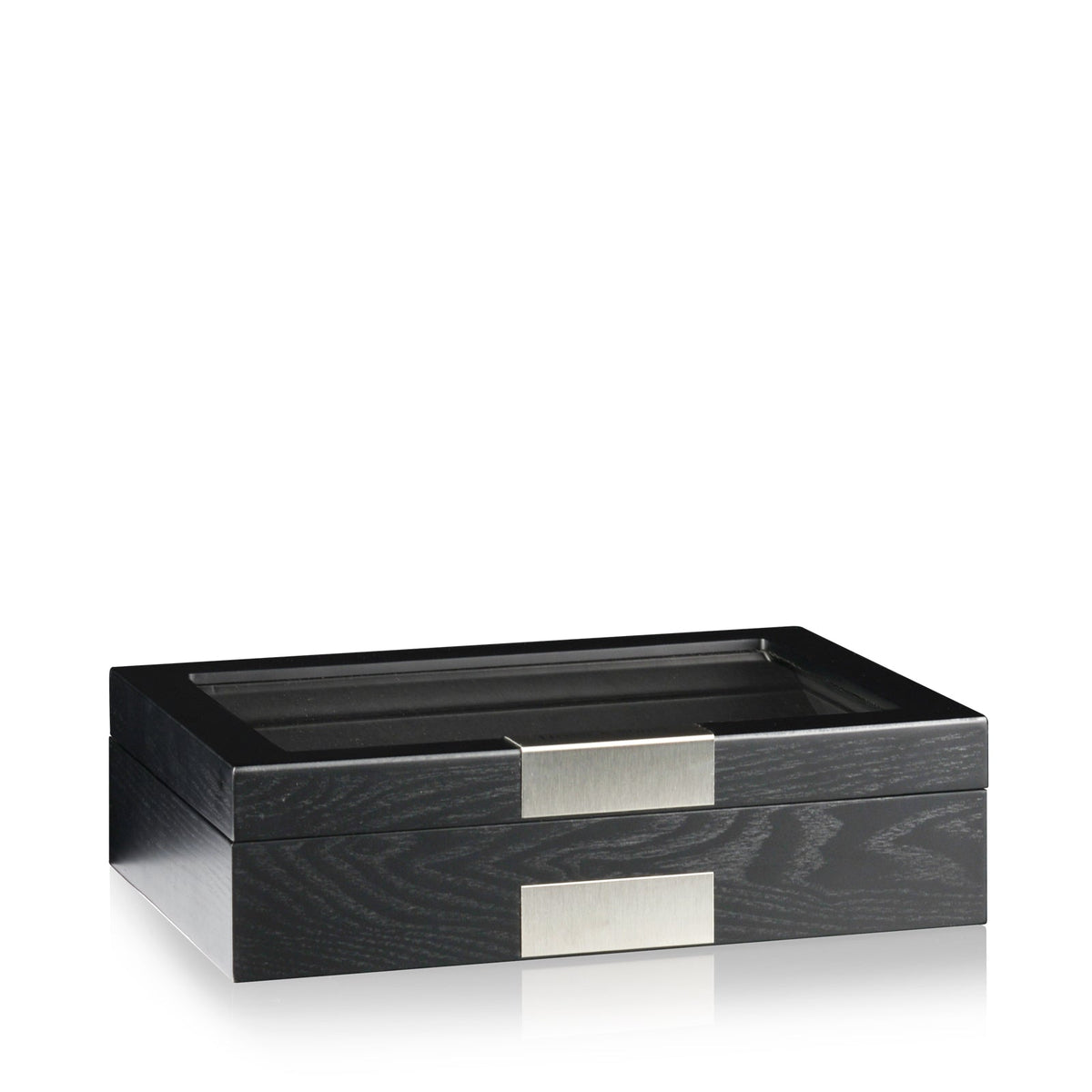 Watch Box - Monterray Black Satin-7-Le Remontoir